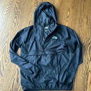 The North Face Men’s Small Black Windbreaker Hoodie